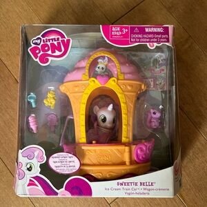 Retired New/Sealed 2011 My Little Pony Sweetie Belle Ice Cream Train Car